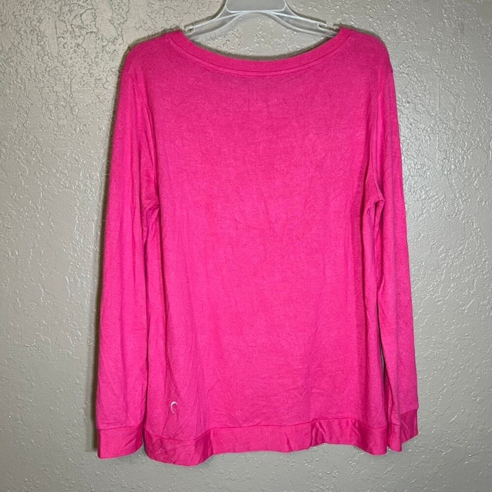 Zyia Active pink long sleeve tunic top small